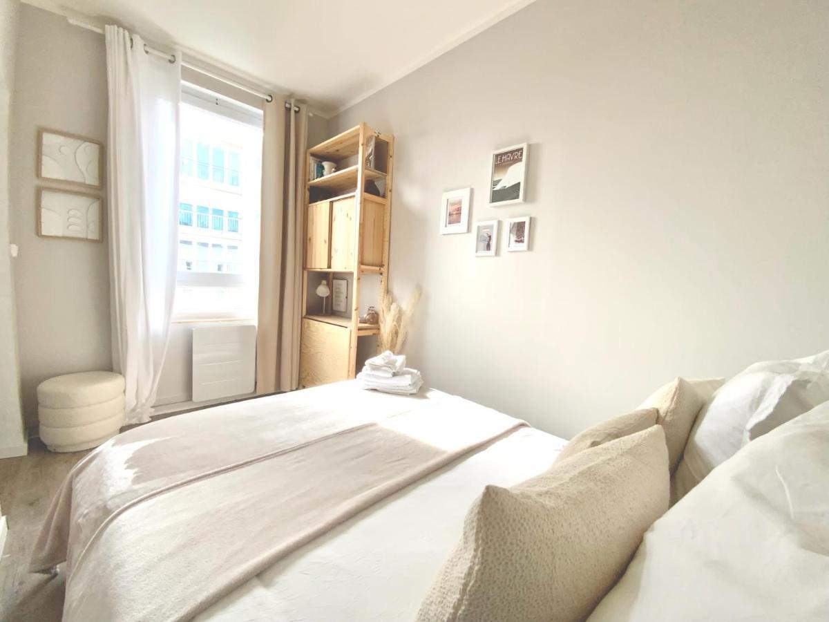 Appartements Chaleureux - 15 Min A Pied De La Gare Le Havre Exteriér fotografie